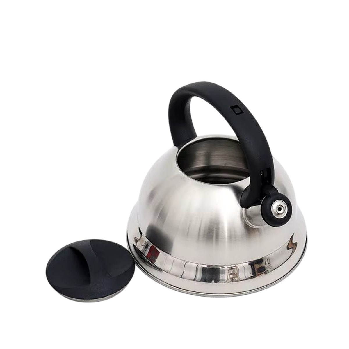 GENERICO - Tetera silbadora de acero inoxidable - 3 Litros