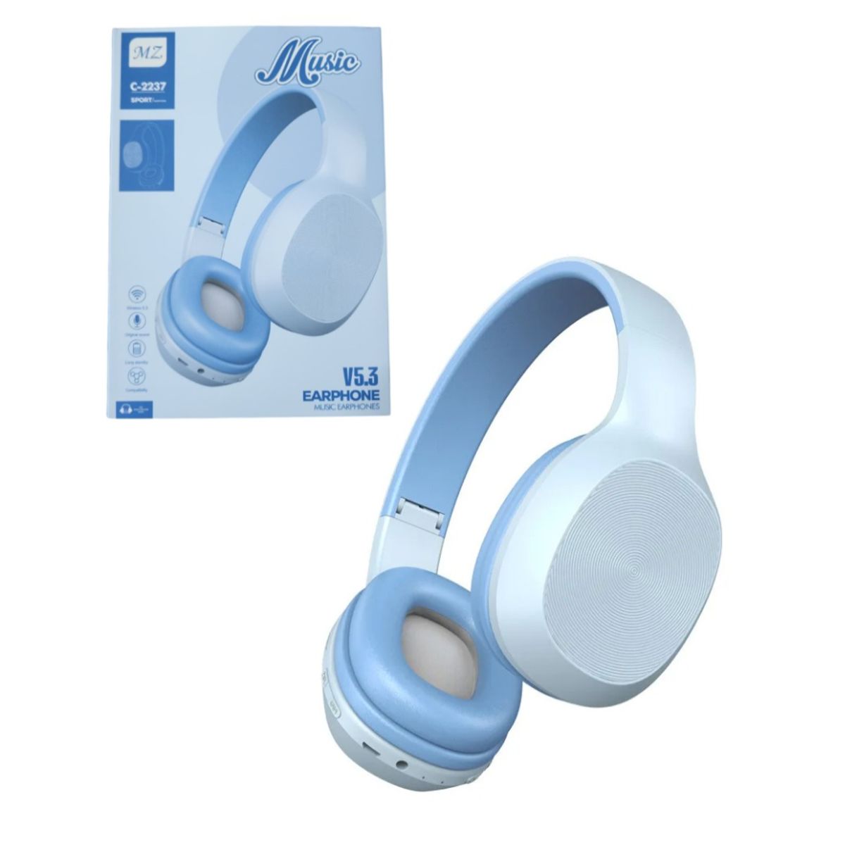 GENERICO - Auriculares inalámbricos Bluetooth 5.3 Gaming Sports - Negro