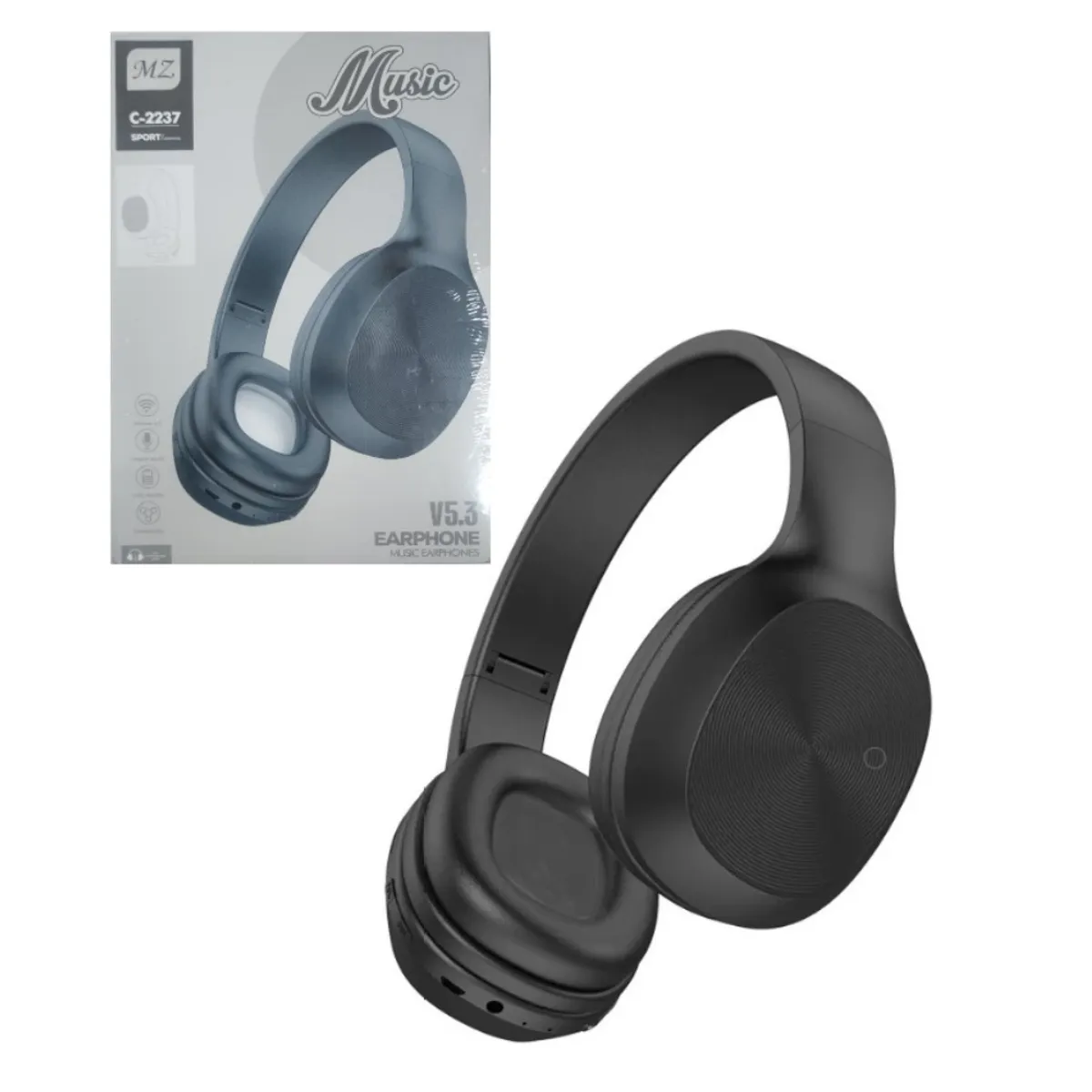 GENERICO - Auriculares inalámbricos Bluetooth 5.3 Gaming Sports - Negro