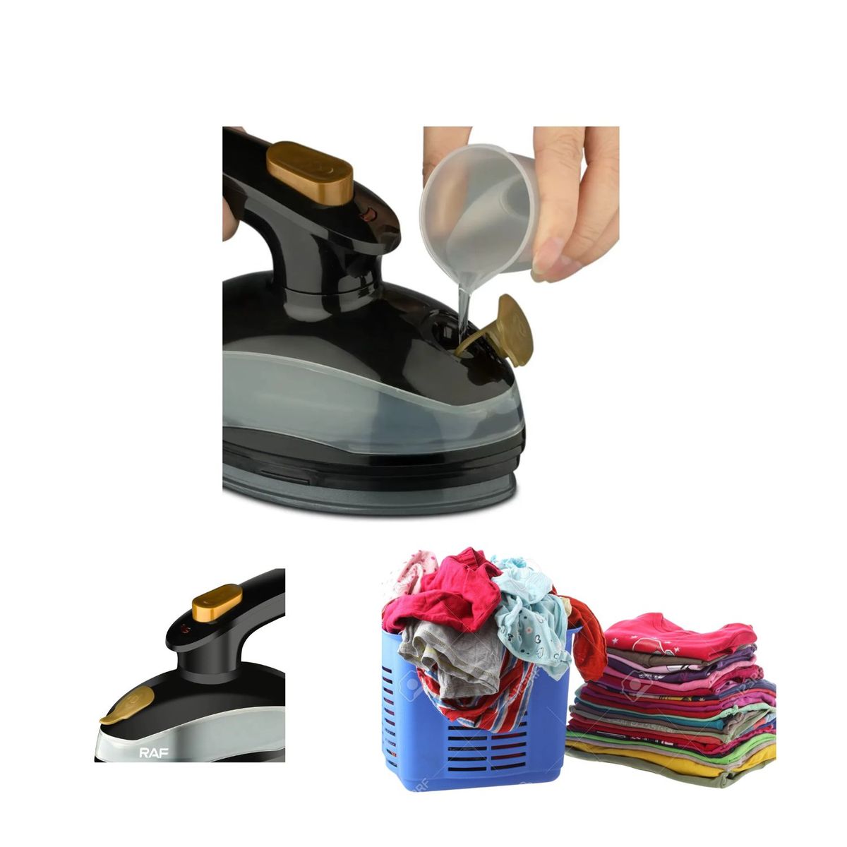 RAFF - Plancha Eléctrica De Mano Portátil