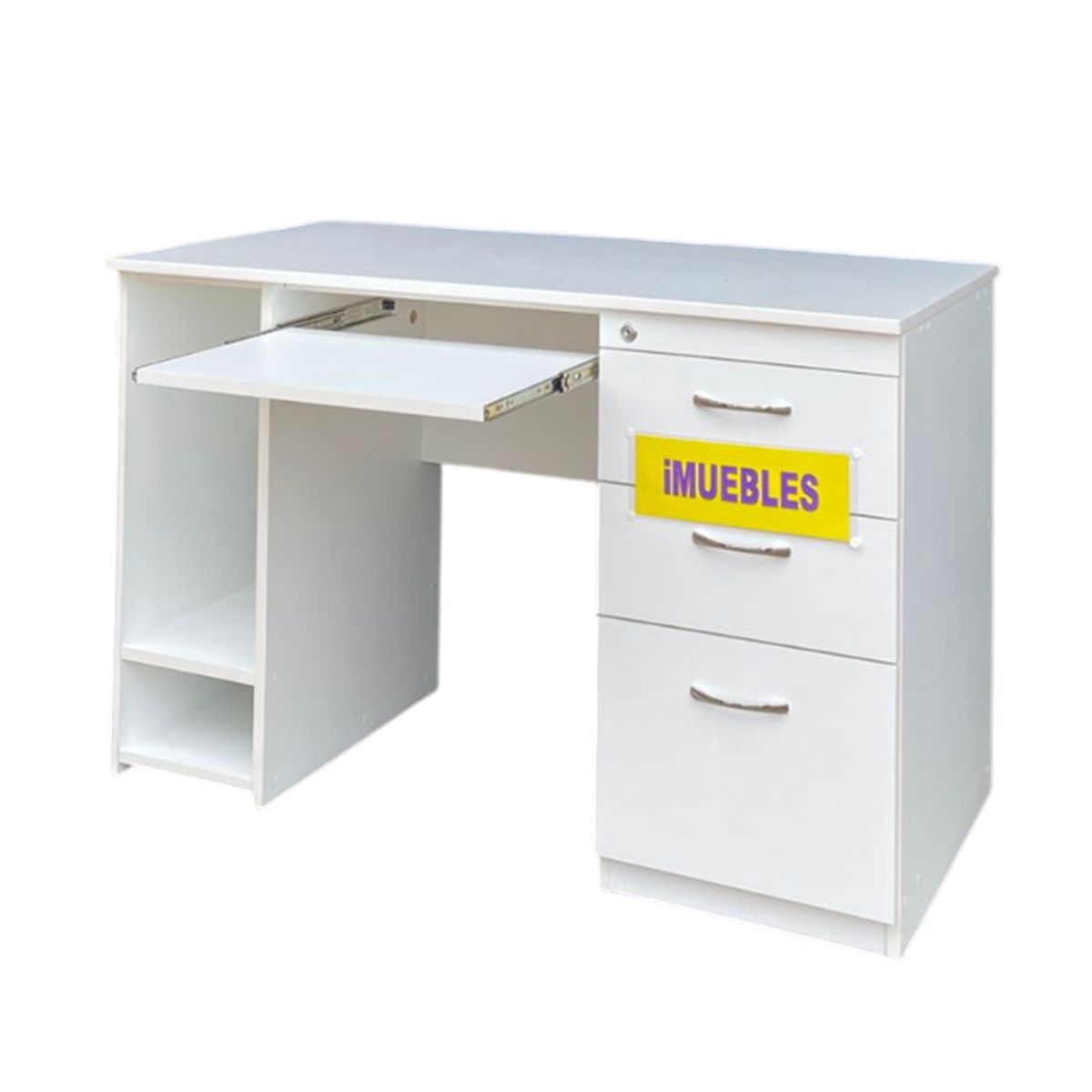 TEMEL - Escritorio para Cómputo 120 cm – PC 120 color Blanco