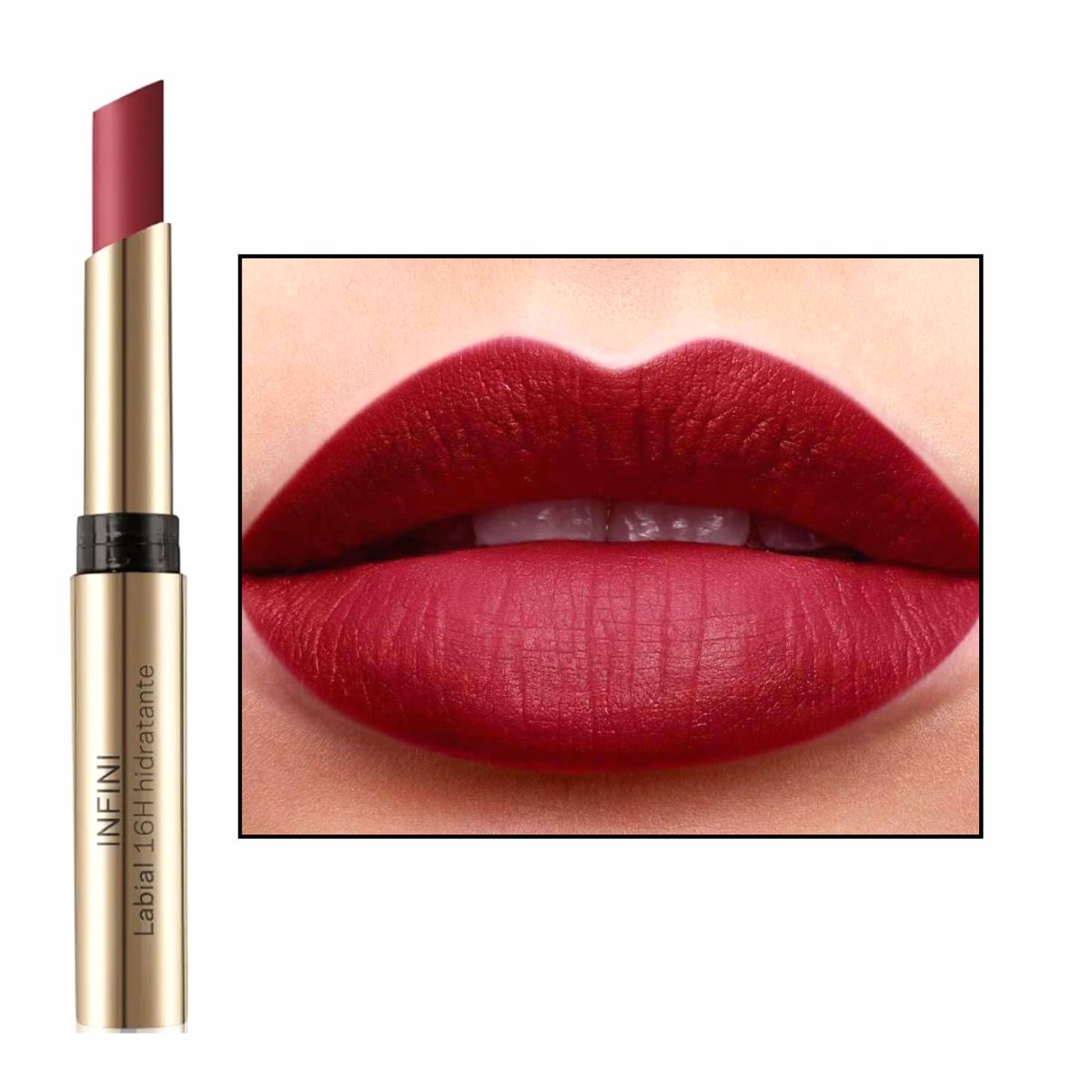LBEL - Labial Barra infini con Ácido Hialurónico Lbel rouge rojo