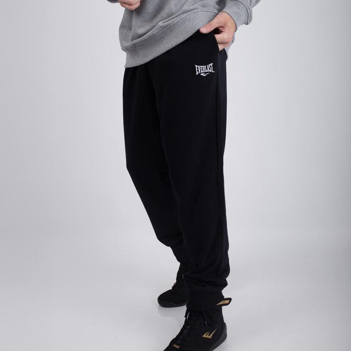 EVERLAST - PANTALON EVERLAST MACAO - Negro