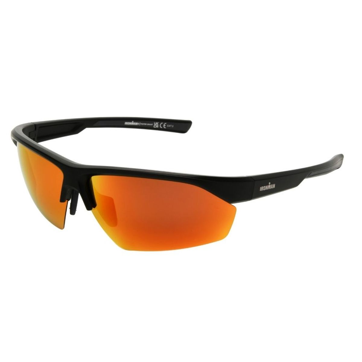 IRONMAN - Lentes De Sol Ironman Imp 25 414 Blk Mir Pol