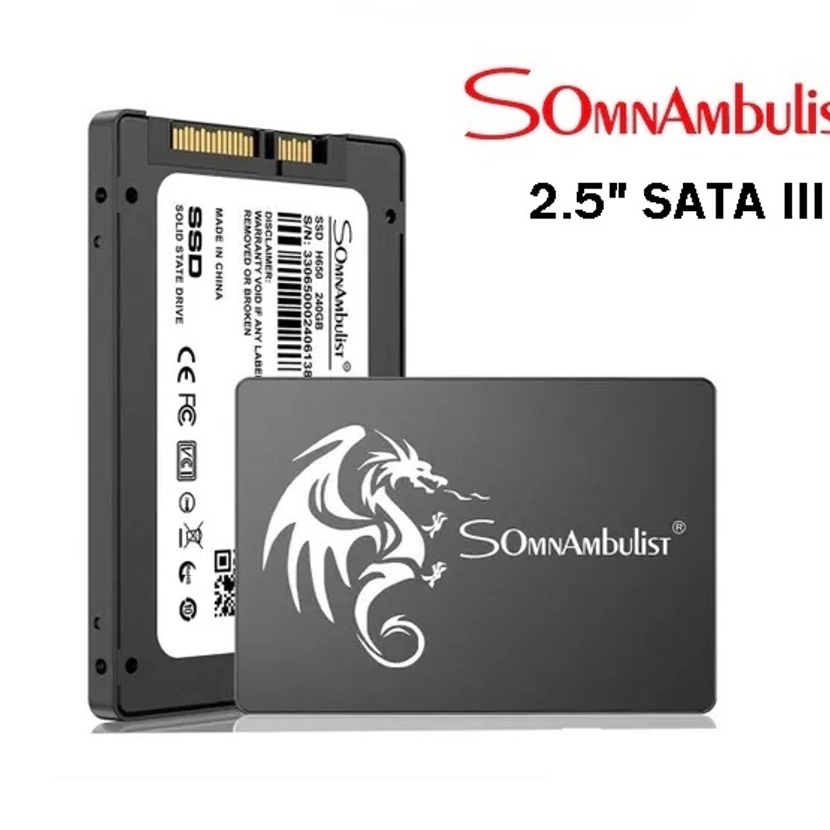 GENERICO - Disco Duro Somnambulist 2,5 Sata III 120gb Pc/laptop