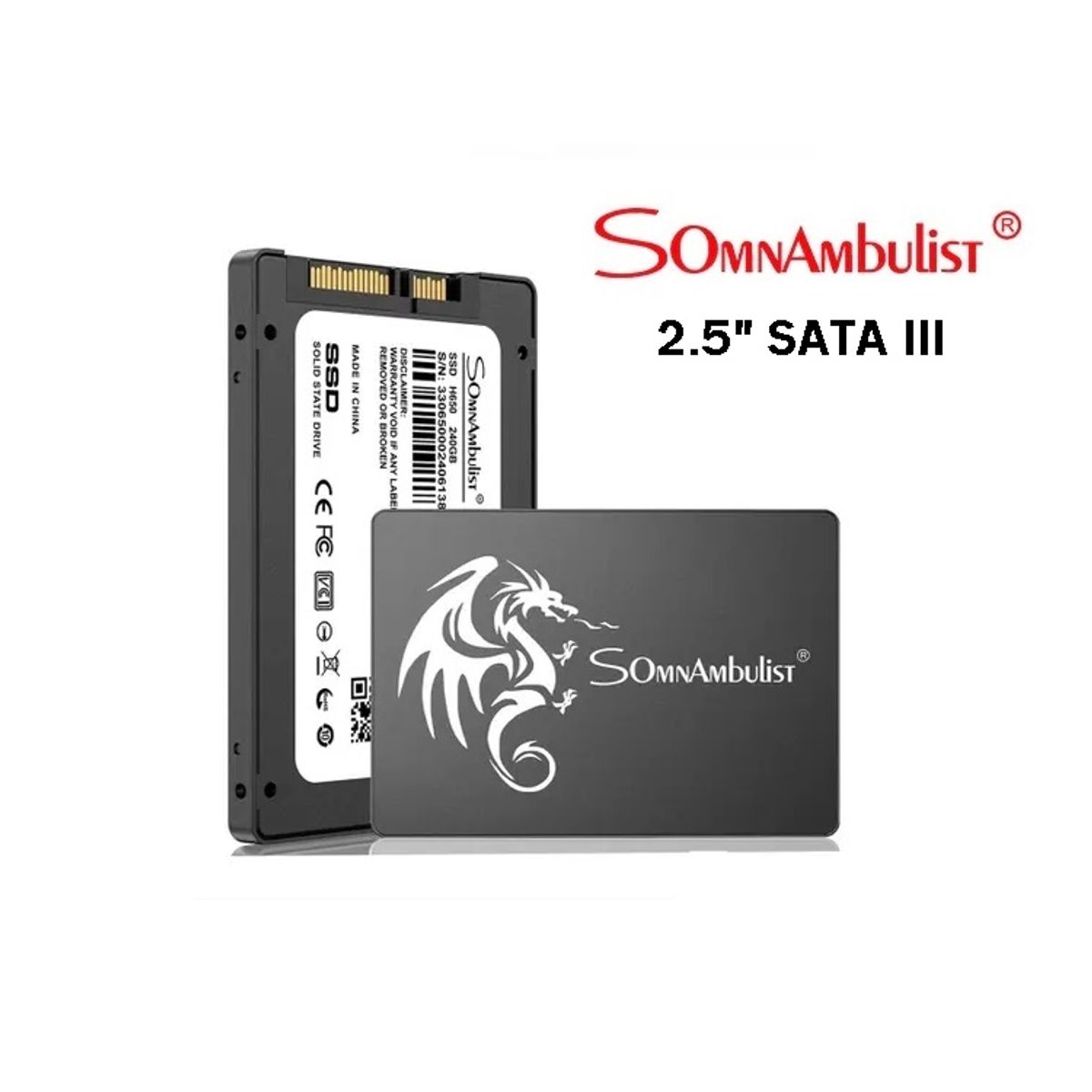 GENERICO - Disco Duro Somnambulist 2,5 Sata III 120gb Pc/laptop