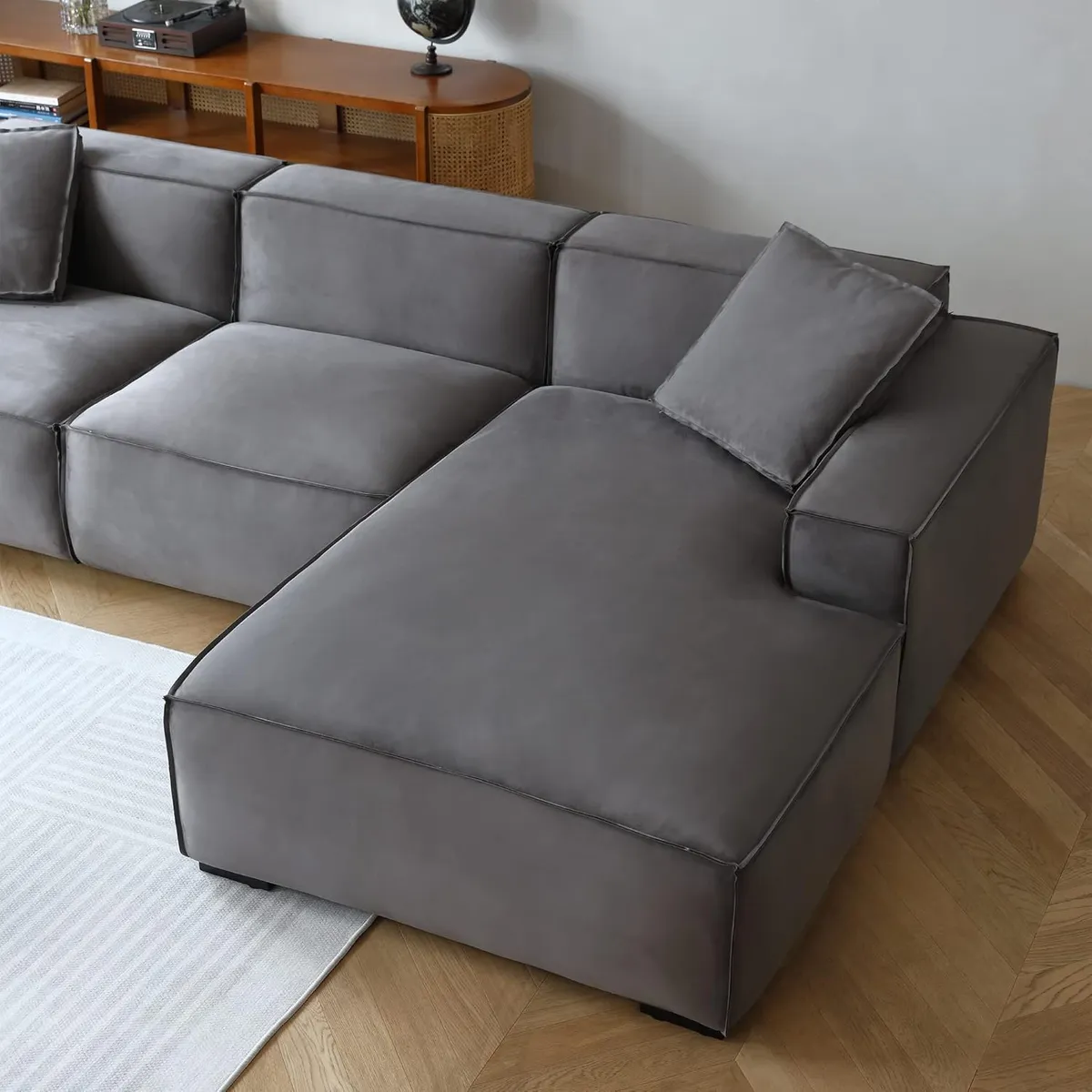 GENERICO - SALA SECCIONAL  LUHANE COLOR PLOMO