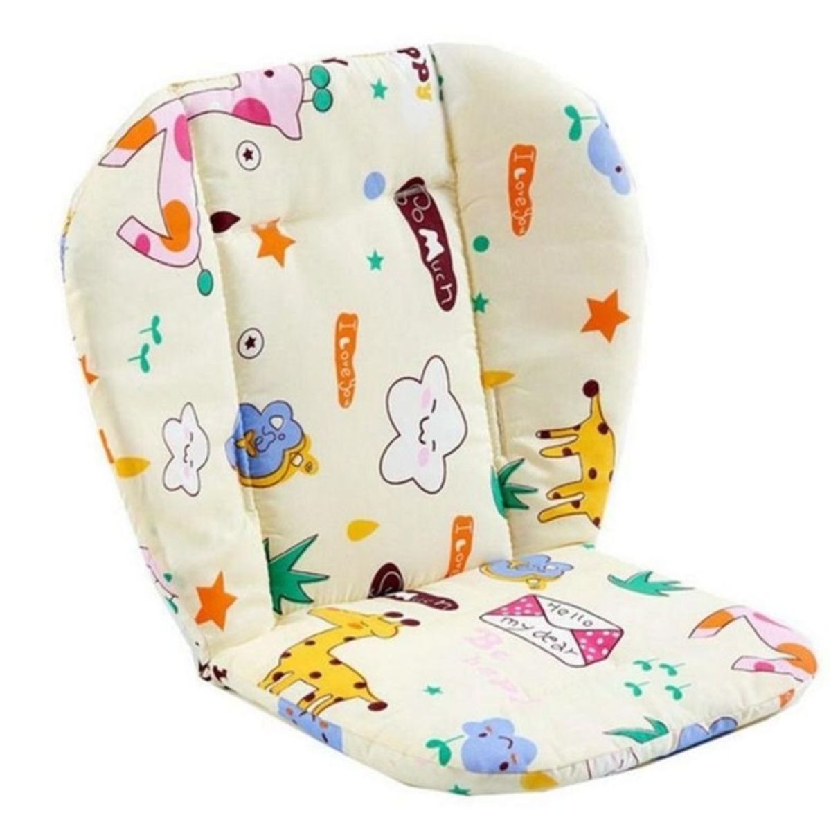 GENERICO - Cojín Acolchonado para Asiento De Coche Y Silla Bebé niña