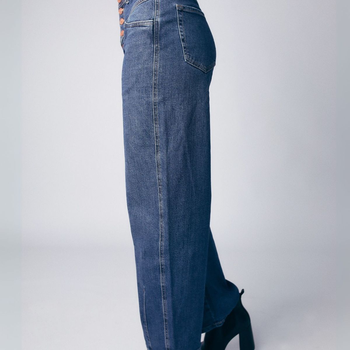 JHAN HIDS - Pantalón Balloon Denim Galatea