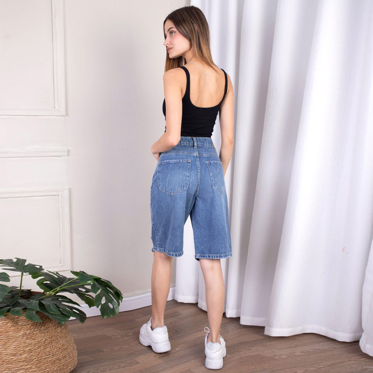 JAROLA - Bermuda Mom Denim Jarola Camil