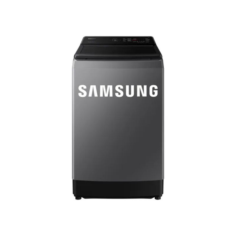 SAMSUNG - LAVADORA SAMSUNG 15 KG CARGA SUPERIOR ECOBUBBLE WA15CG5441BDPE GRIS OSCURO