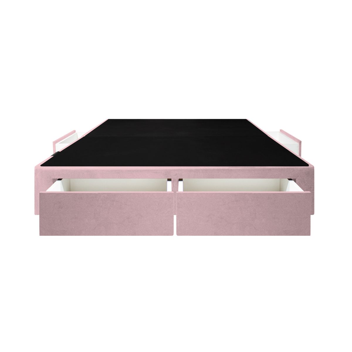 BARAKA HOME - Base de Cama Wels 4 Cajones 1.5 Plz 2P - Rosado