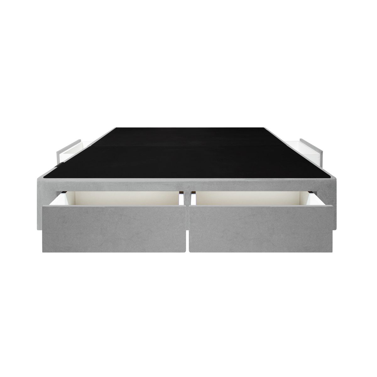 BARAKA HOME - Box Tarima Wels 4 Cajones 2 Plz - Gris Claro