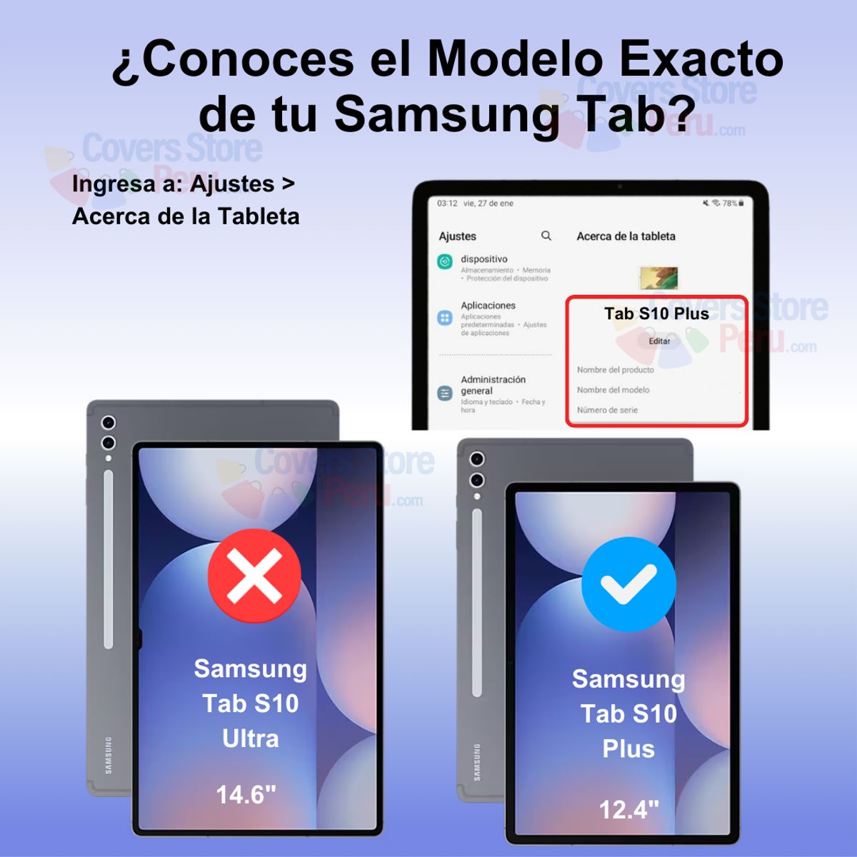 GENERICO - Mica para Samsung Tab S10 Plus 124 de Vidrio Templado