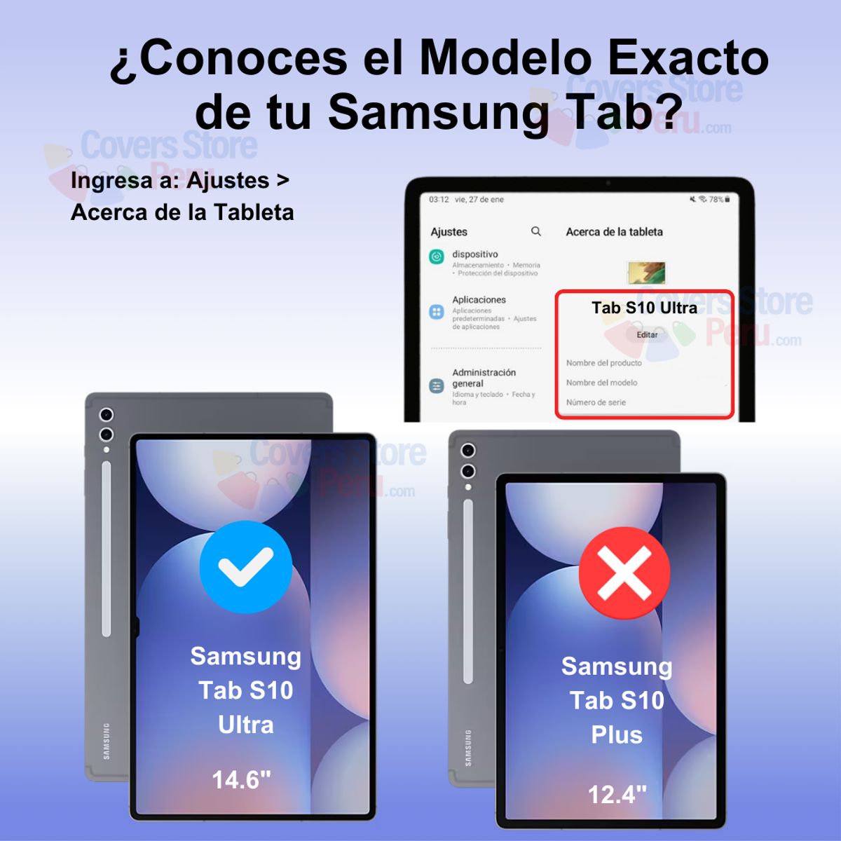 GENERICO - Mica para Samsung Tab S10 Ultra 146 de Vidrio Templado