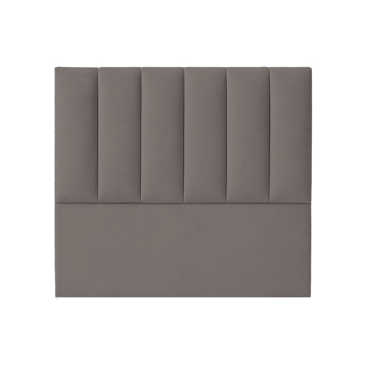 MUEBLES MACRUMO - Combo Cama tapizada Deco  - 2 Plz Beige oscuro+Colchón Semiortopédico