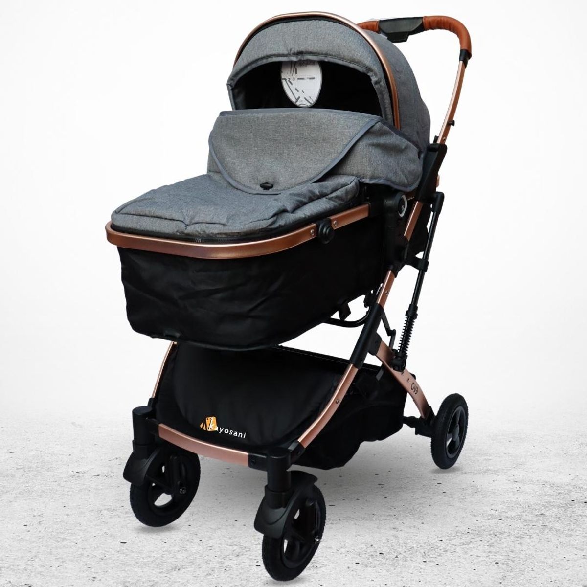 BABY HAPPY - Coche Deportivo BABY CRAFT »EVO» GRAY