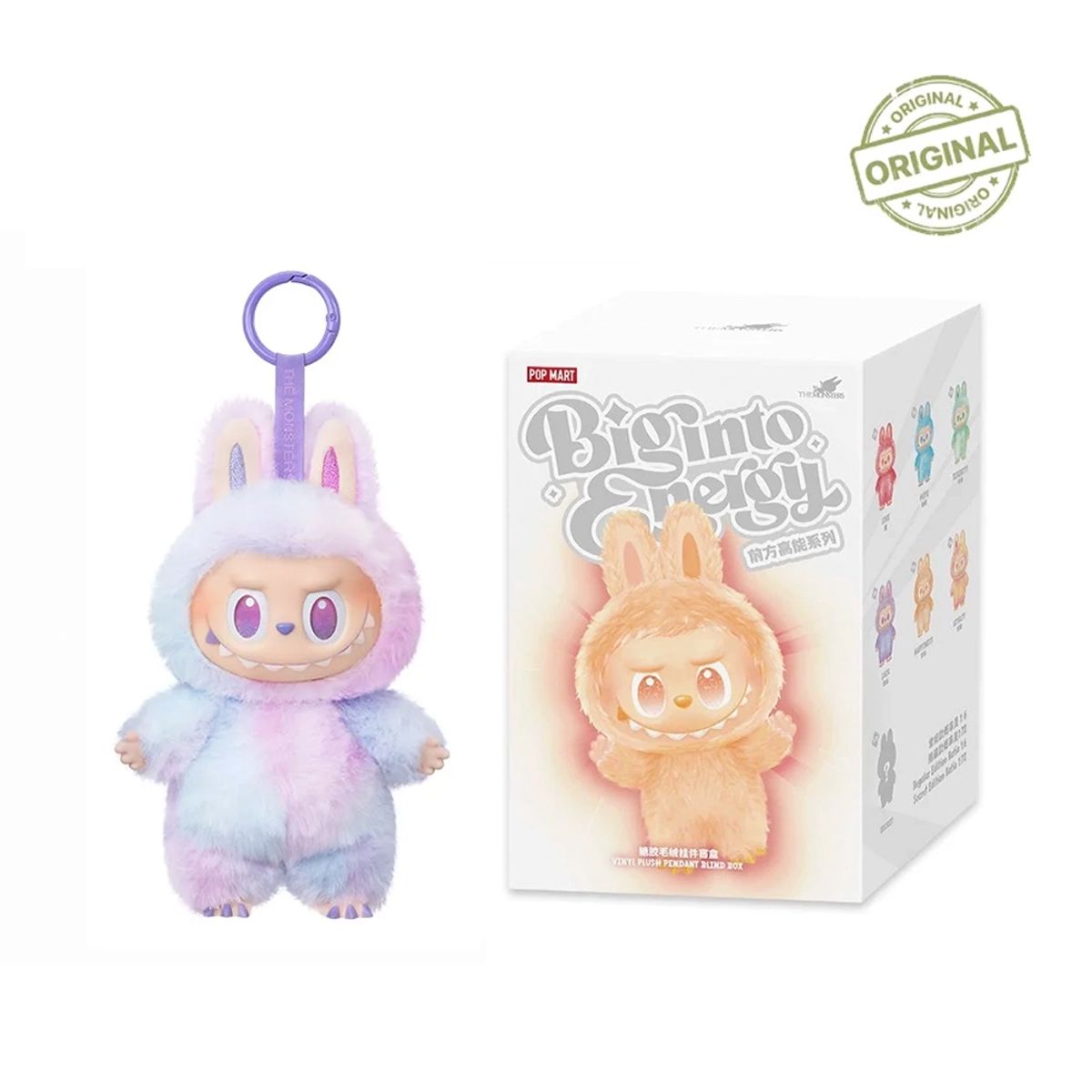 POP MART - Labubu Big Into Energy Blind Box Producto Original 1 Unidad
