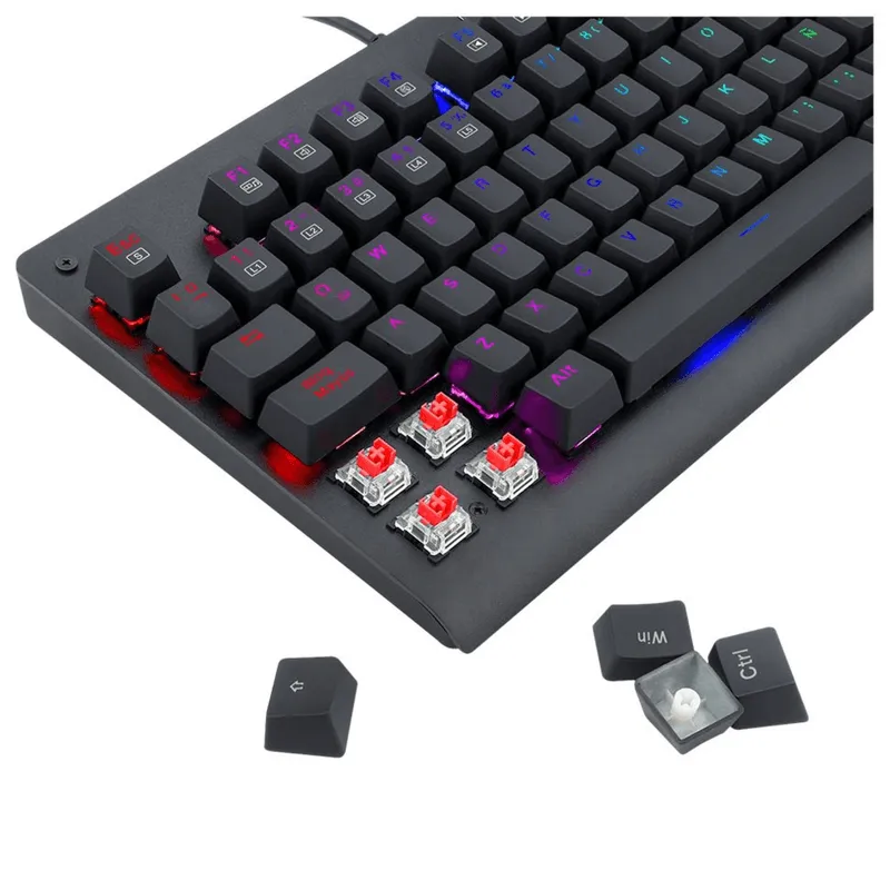 REDRAGON - Teclado Gamer REDRAGON DARK AVENGER K568RGB-SP
