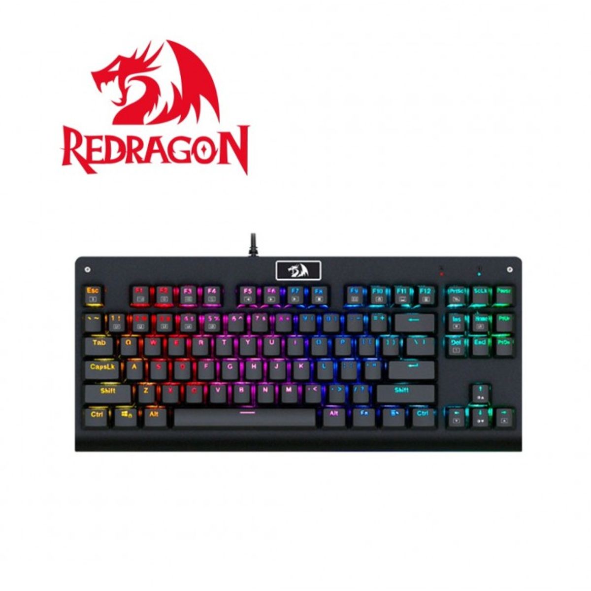 REDRAGON - Teclado Gamer REDRAGON DARK AVENGER K568RGB-SP