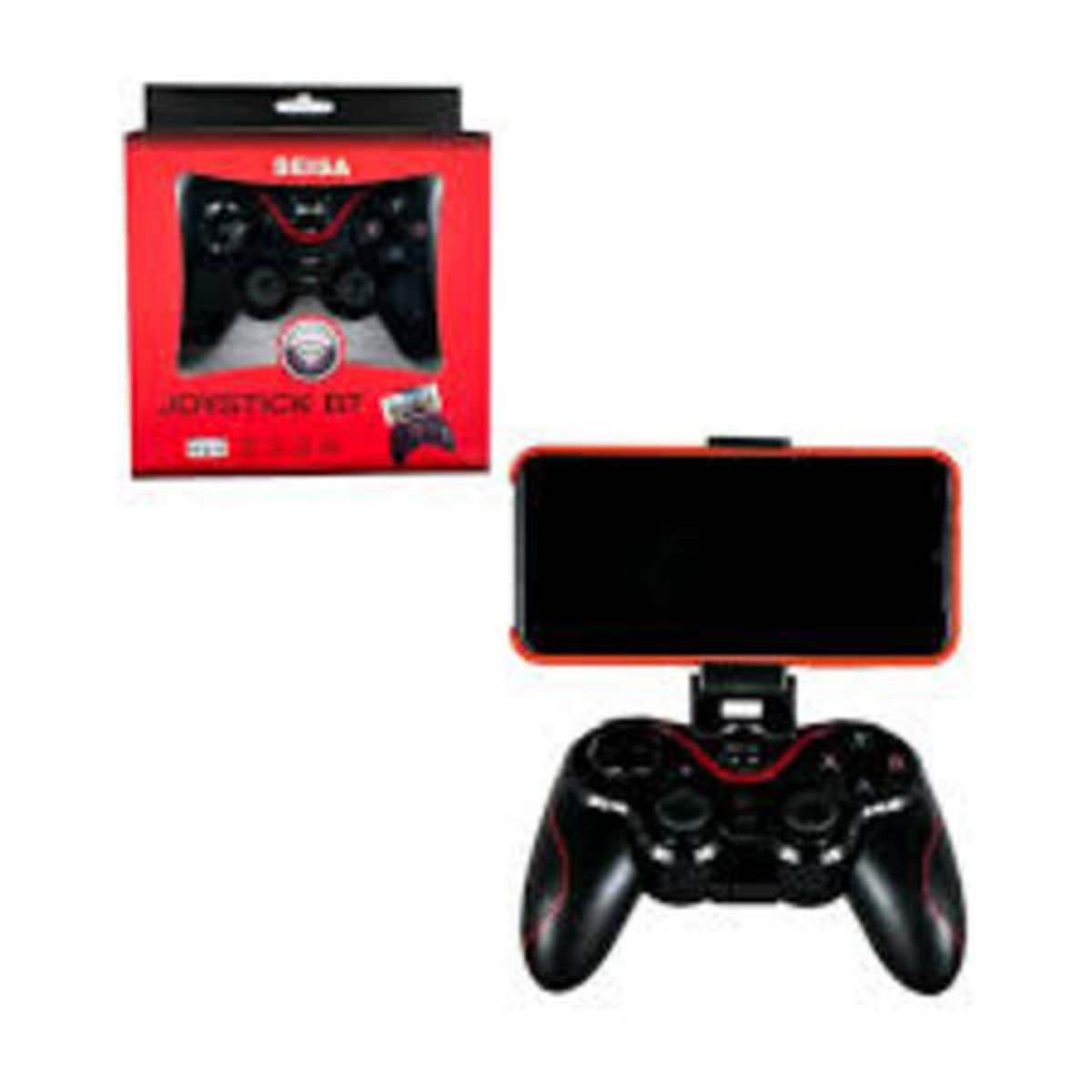 SEISA - MANDO GAMER SEISA SJ-A1006B BLUETOOTH CON SOPORTE ANDROID
