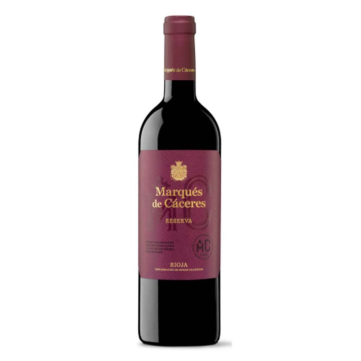 GENERICO - VINO MARQUES DE CACERES RESERVA TEMPRANILLO 750ML