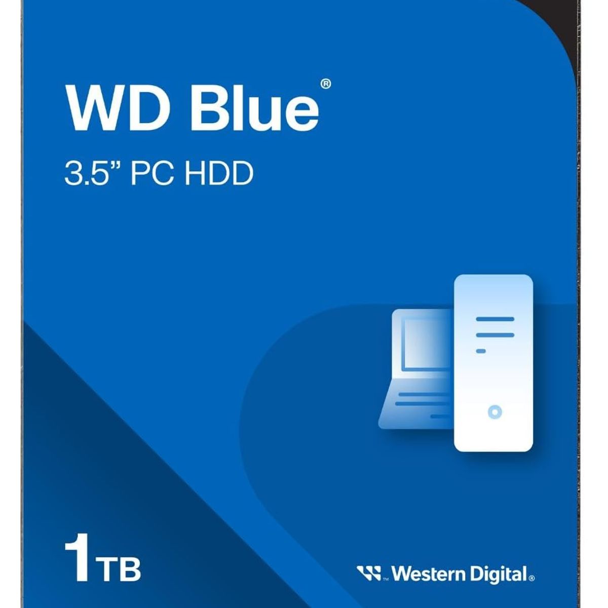 WESTERN DIGITAL - Disco Duro Western Digital WD Blue WD10EZRZ 1 TB 3.5 SATA