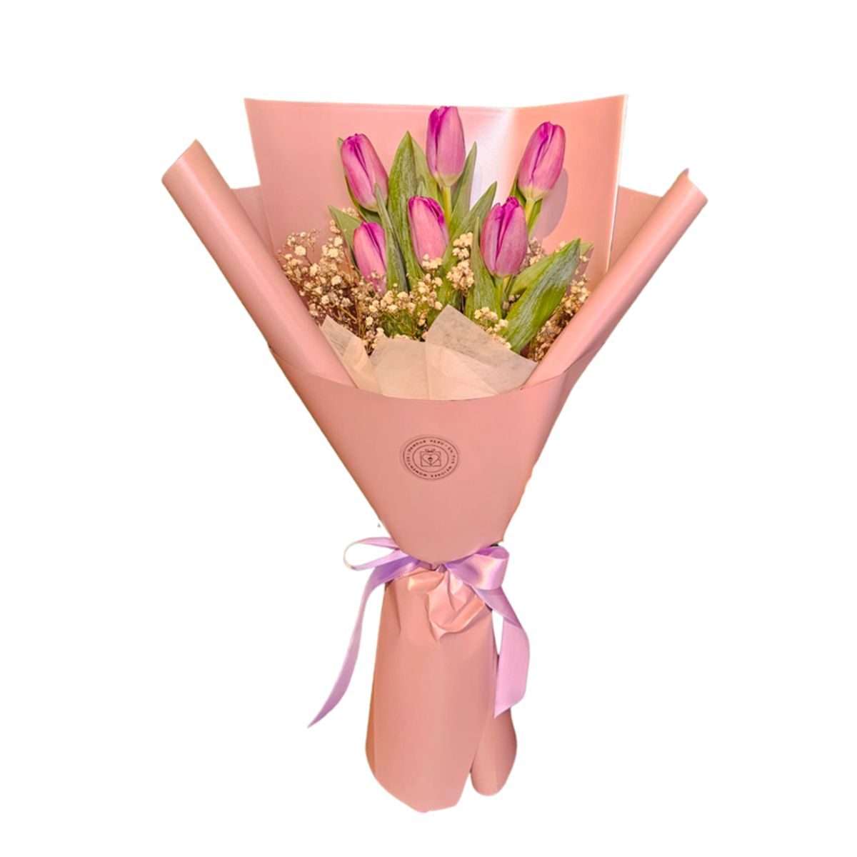 D'AMOUR - Ramo de 6 tulipanes