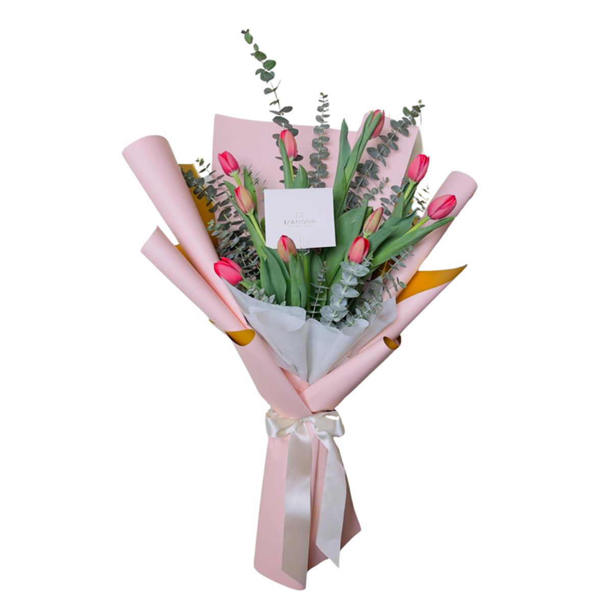 D'AMOUR - Ramo de 10 tulipanes