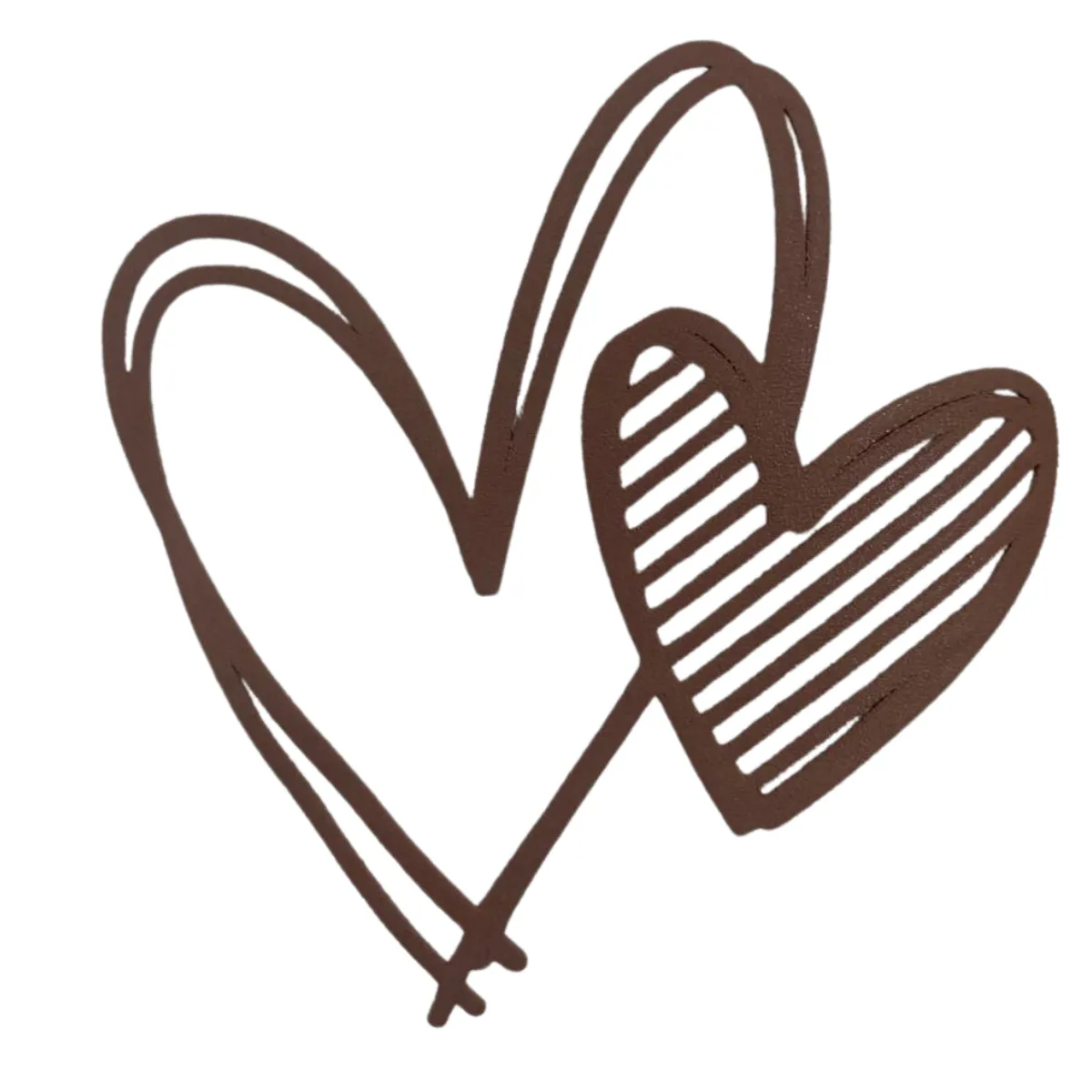 GENERICO - POLERA con corazón y capucha