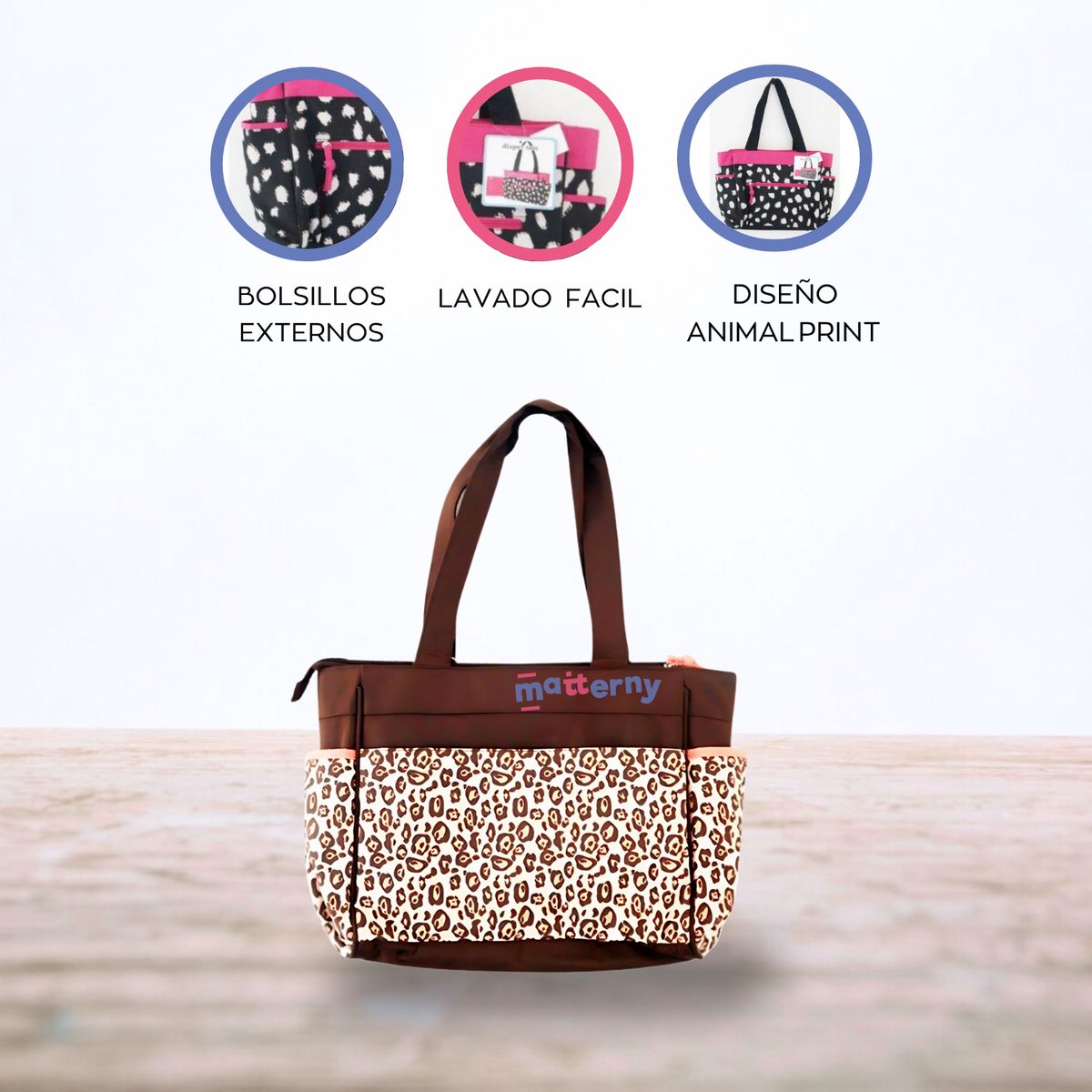 GENERICO - Pañalera para Bebés «FASHION ESSENTIAL»