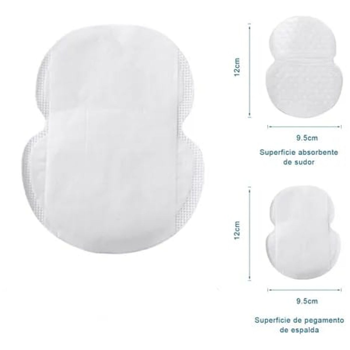 GENERICO - Almohadillas Para El Sudor Desechables Para Las Axilas