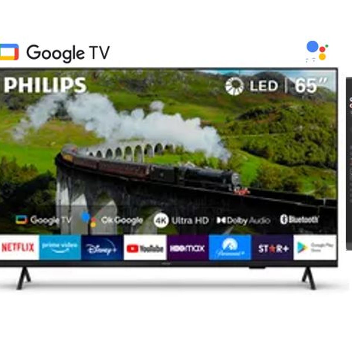 PHILIPS - Televisor Philips Smart TV LED 4K UHD de 65 65PUD7408