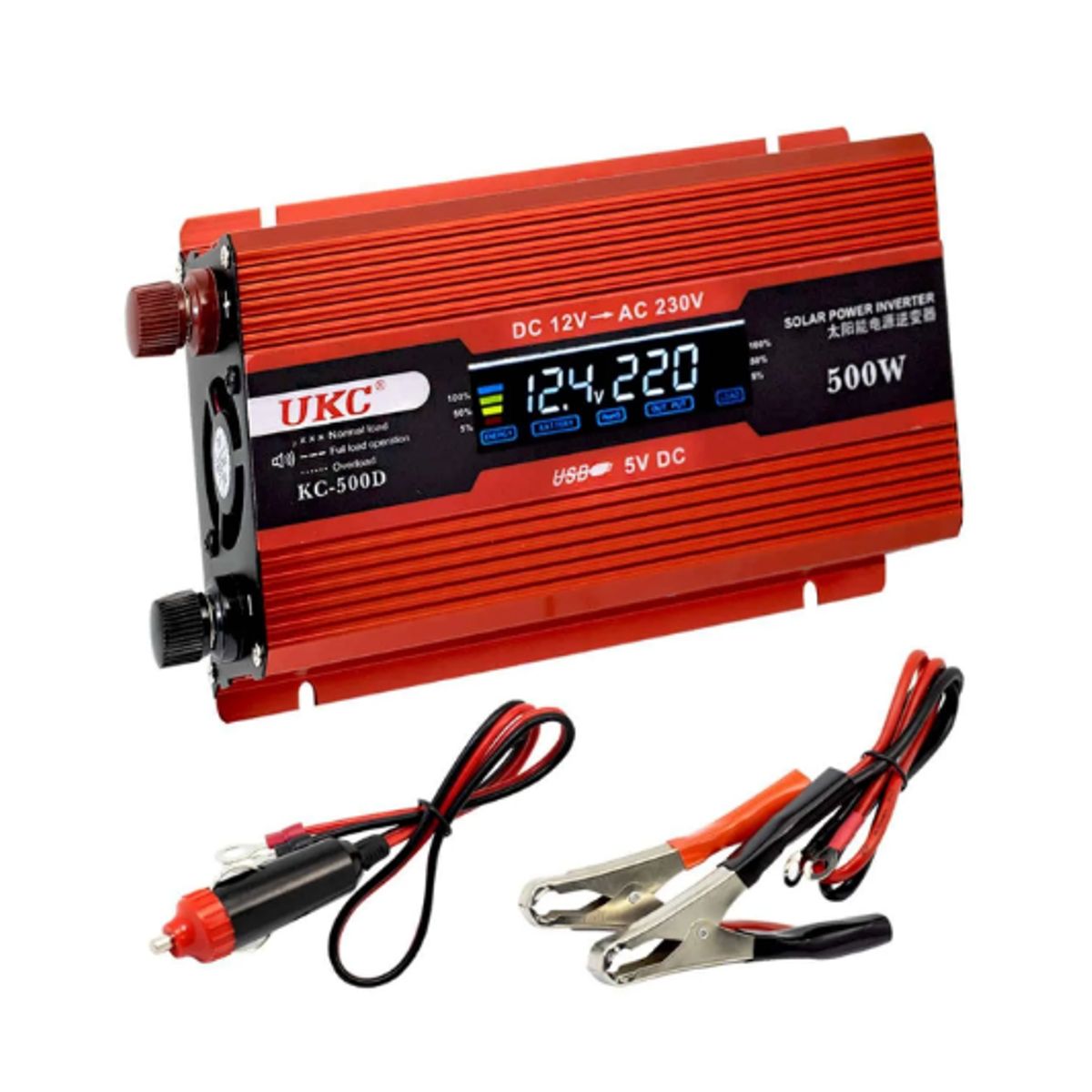 GENERICO - Inversor 12VDC220VAC 500W KC-500D UKC