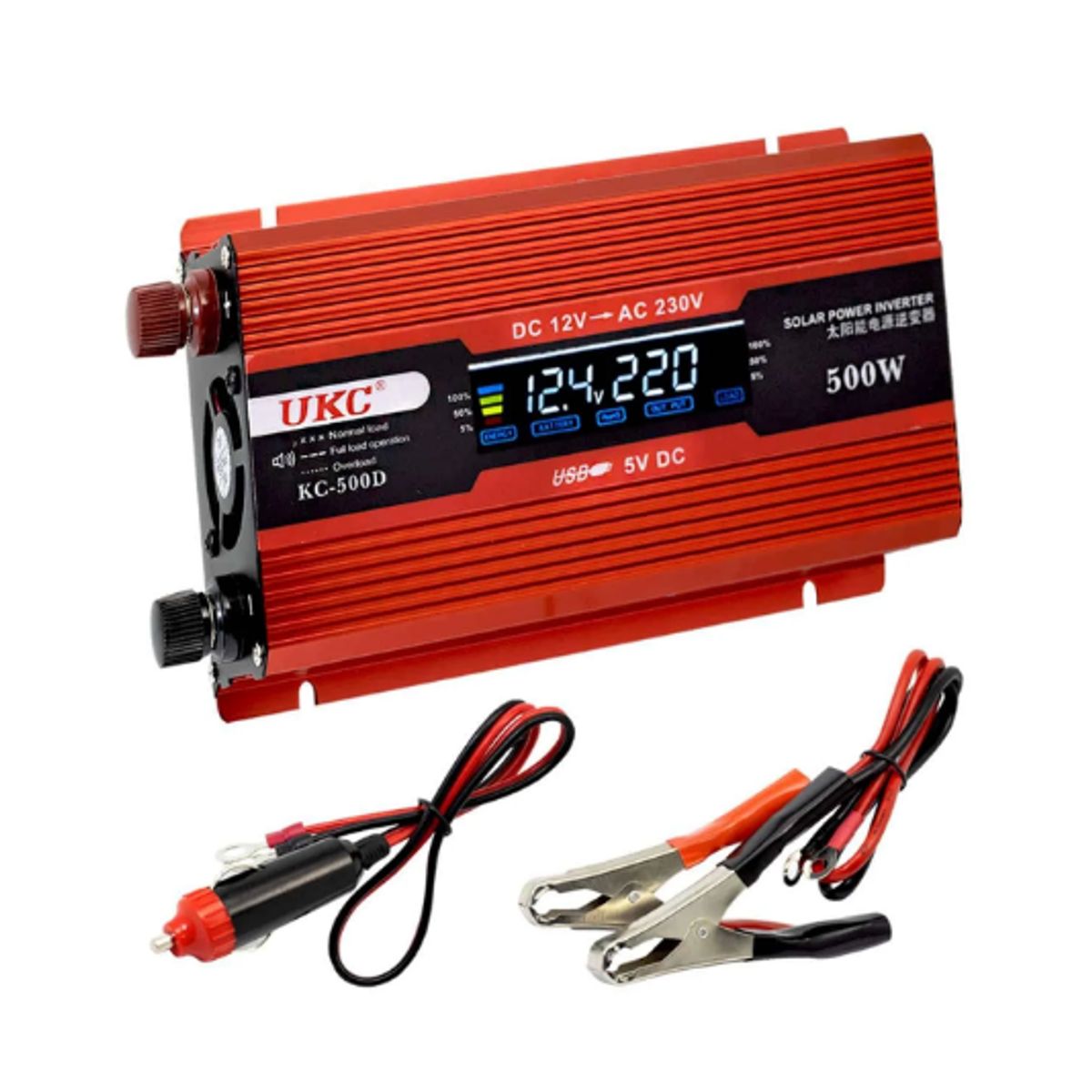 GENERICO - Inversor 12VDC220VAC 500W KC-500D UKC