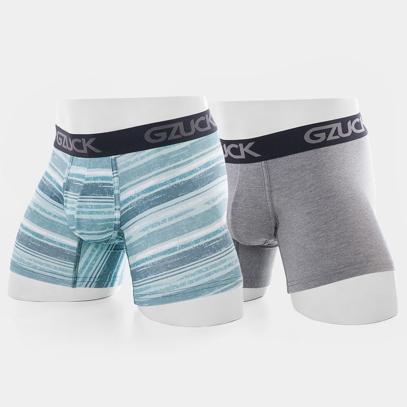 GZUCK - Boxer Two Pack Jersey Full Lycra Hombre Fulop Gzuck