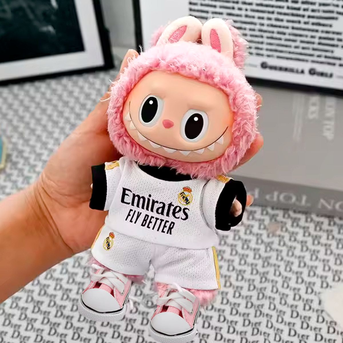 POP MART - Zapatillas Color Rosado Labubu