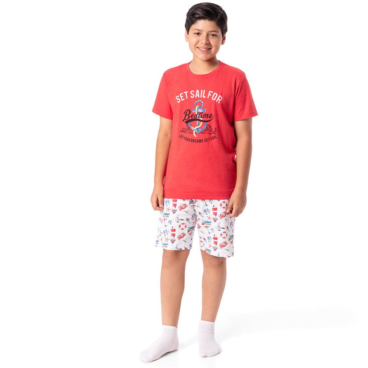 PIONIER - Pijama Conjunto Gamuza Pima  Niño Good Nigth Pionier