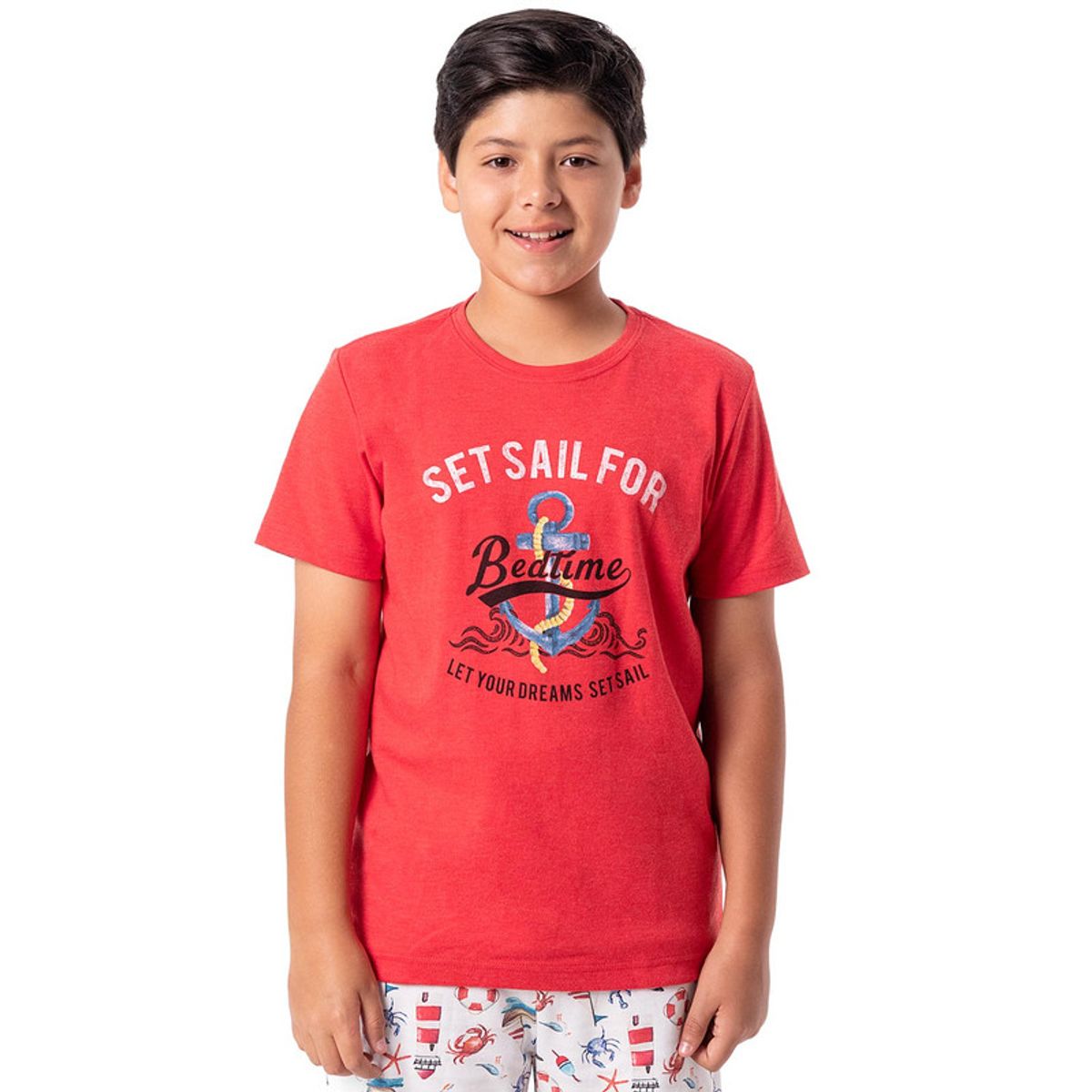 PIONIER - Pijama Conjunto Gamuza Pima  Niño Good Nigth Pionier