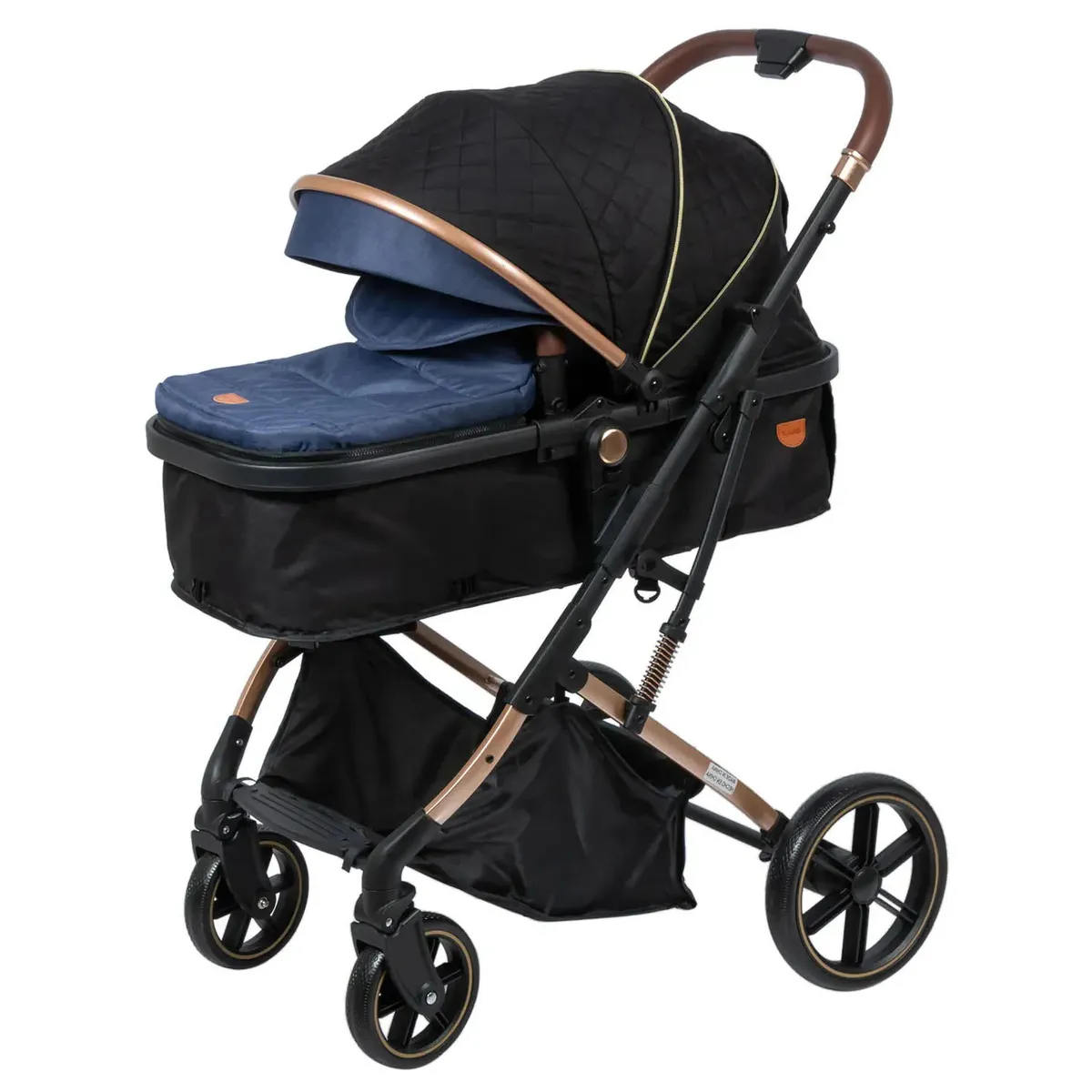 EBABY - Coche Cuna Moisés SATURNO EB126-1 Azul