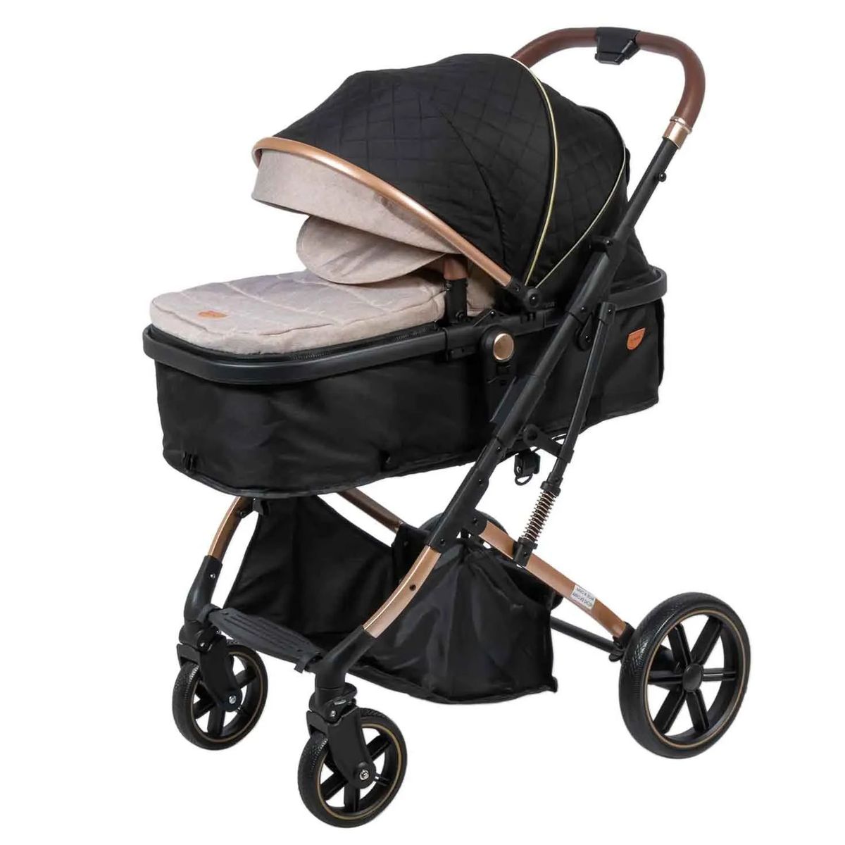 EBABY - Coche Cuna Moisés SATURNO EB126-1 Beige