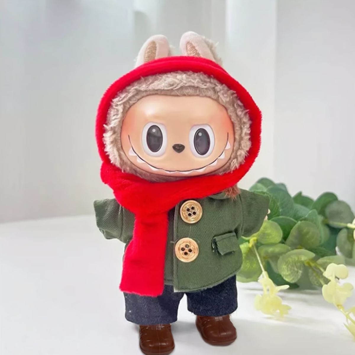 POP MART - Zapato Labubu Color Marron