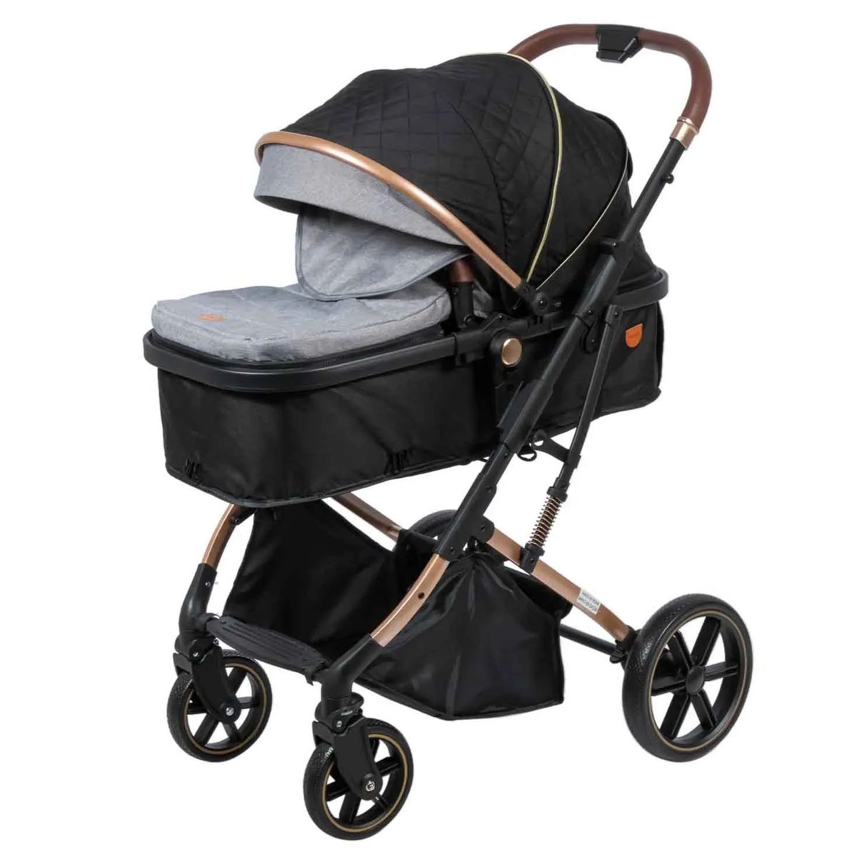 EBABY - Coche Cuna Moisés SATURNO EB126-1 Gris
