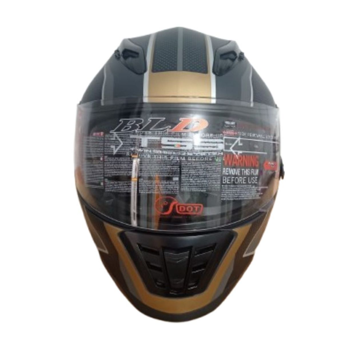 GENERICO - Casco de Moto certificado WEBE Homologado Talla L