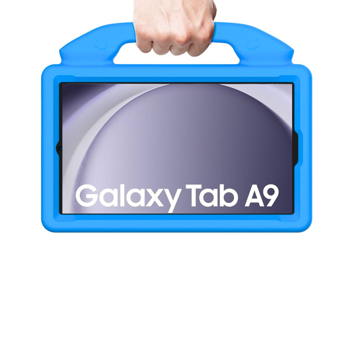 GENERICO - Funda Protector Goma Eva Antigolpe Para Samsung A9 8 .7" - CELESTE
