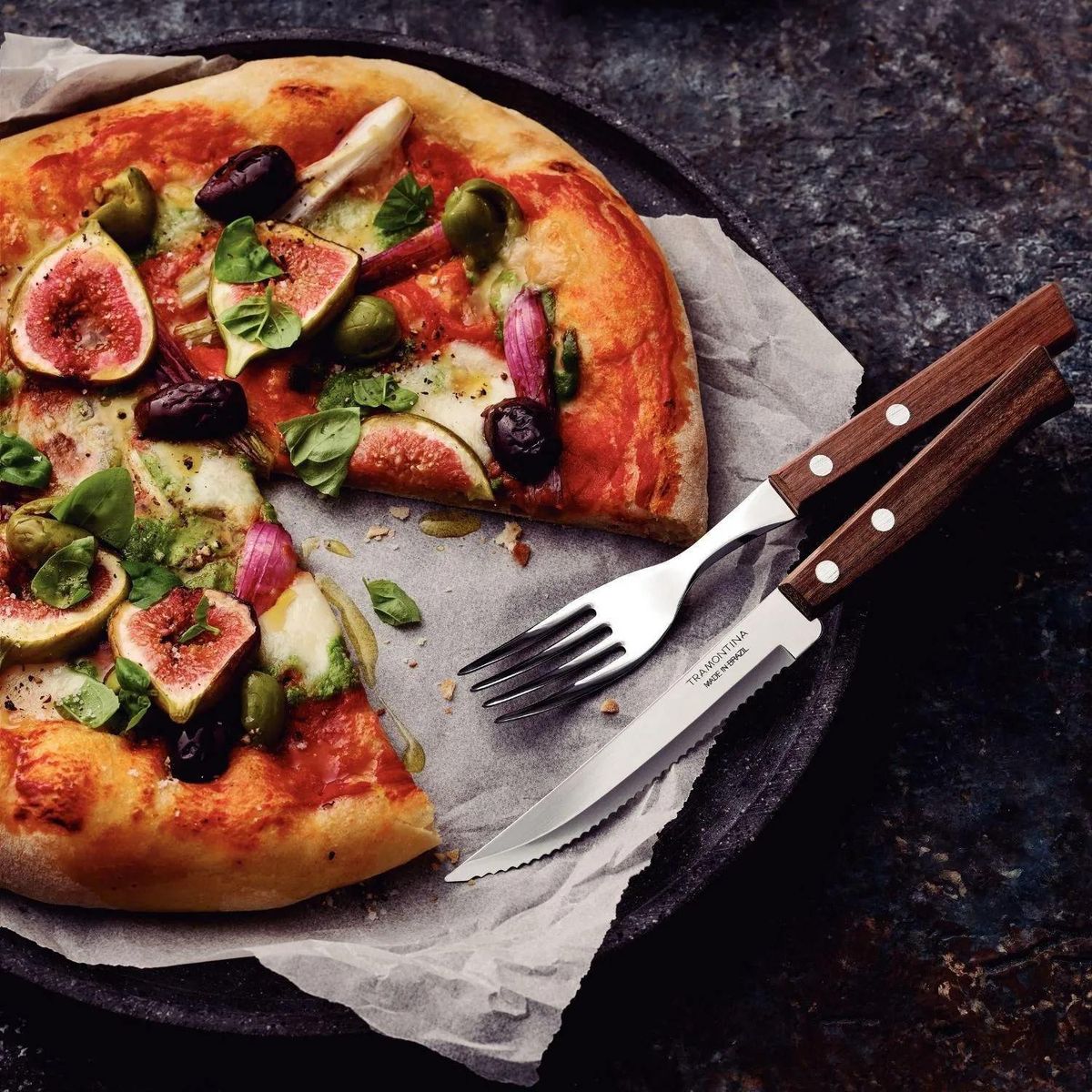 TRAMONTINA - Juego De Cubiertos X 12 Piezas Tradicional - Tramontina