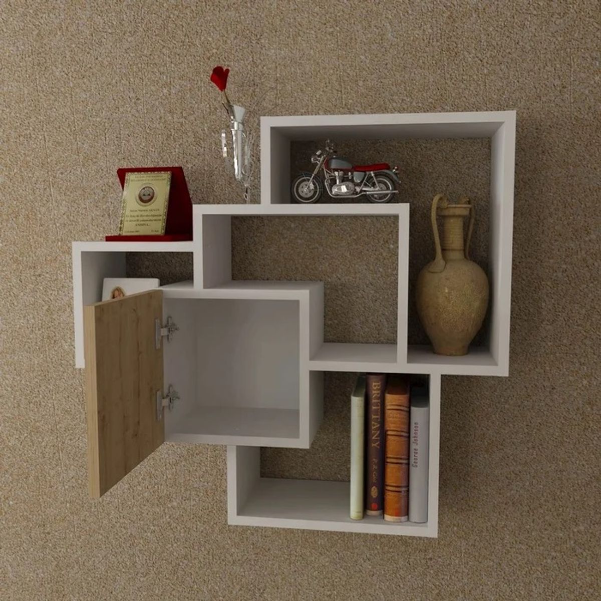 73 EXPERIENCE - Repisa Filando Blanco & Carvalo 73 Experience