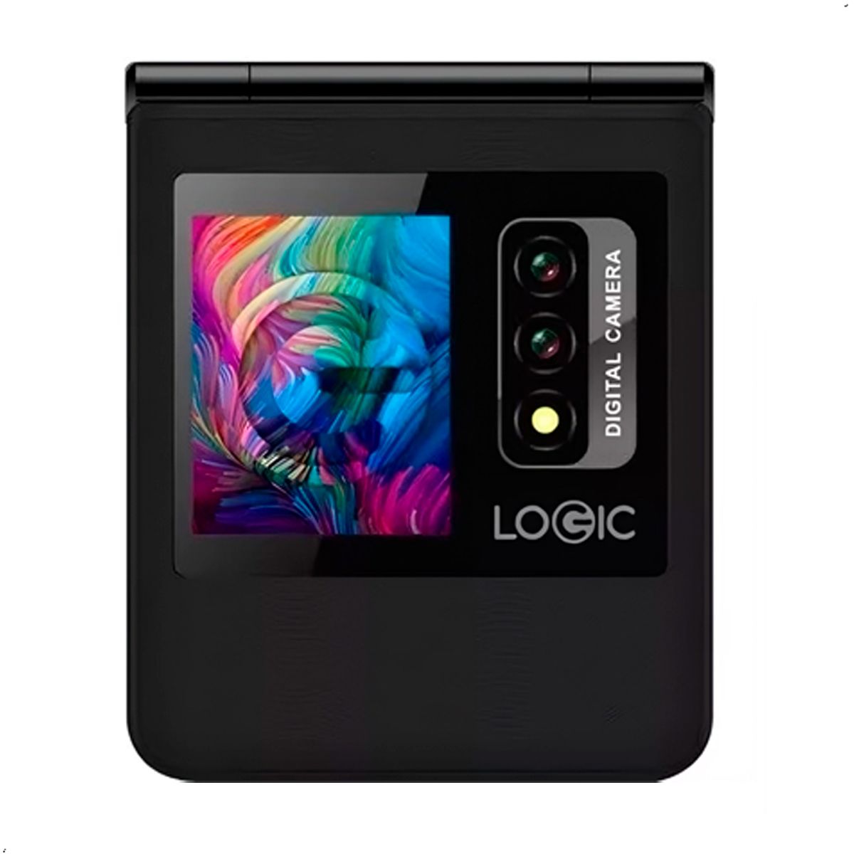 LOGIC - Celular Basico Plegable Logic Z1L 4g Dual Sim