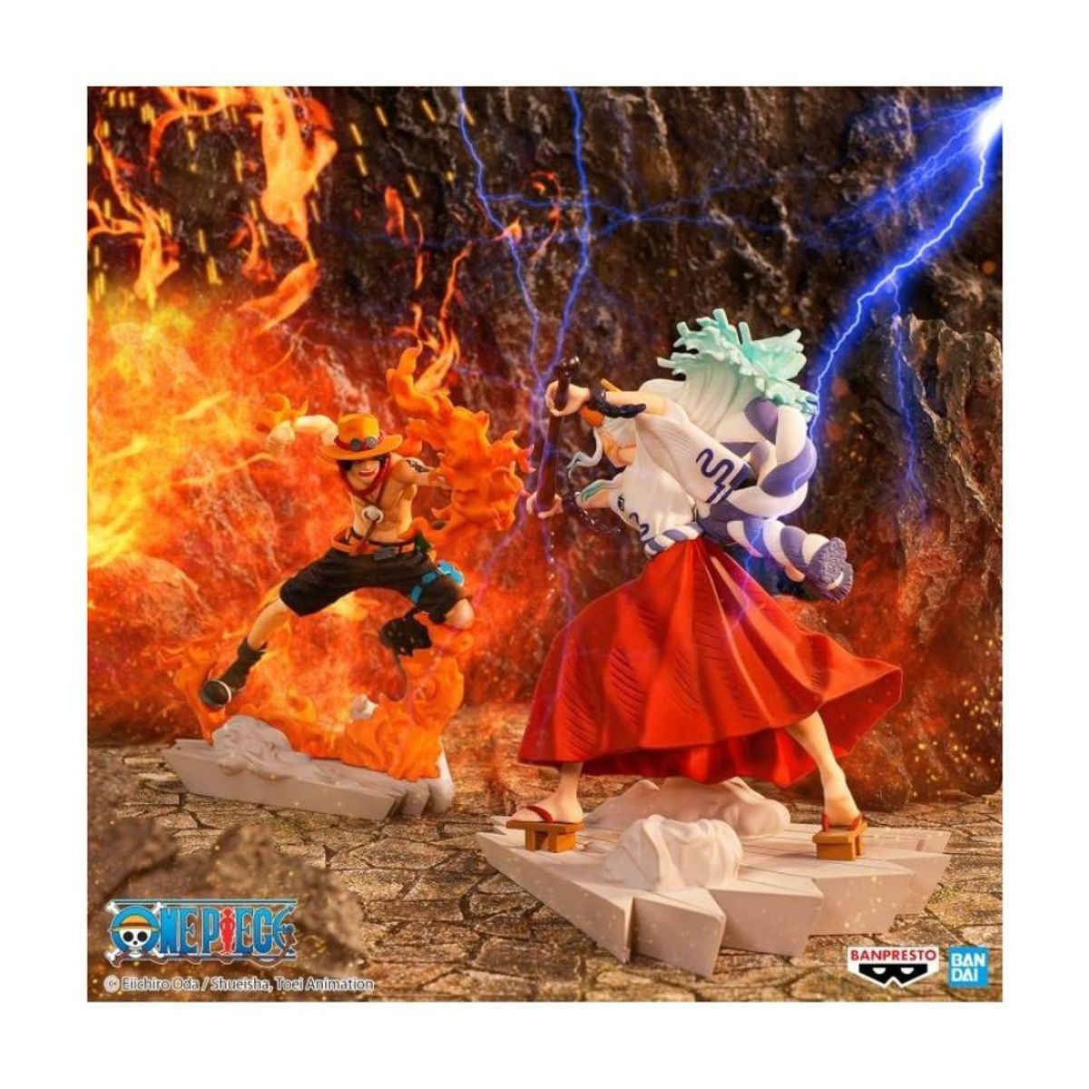 BANPRESTO - Figura Portgas D Ace Senkozekkei One Piece