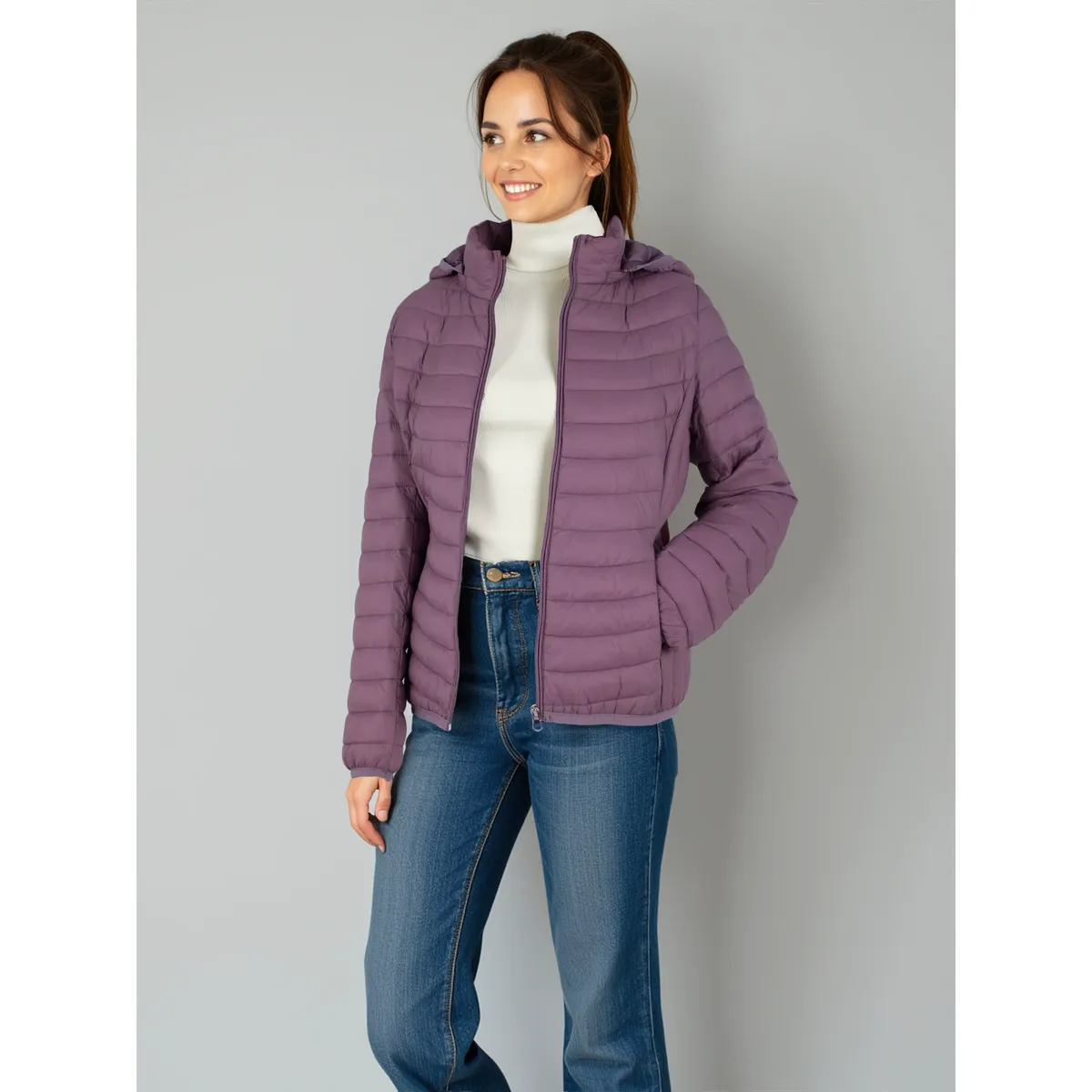 GENERICO - CASACA CASUAL MUJER SANTELON